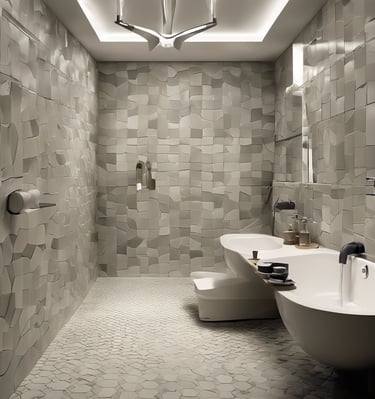 a close up of a wall with a pattern on it