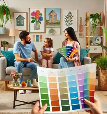 Asesoramiento del Color realizamos visitas técnicas serviacabados cerca de tí