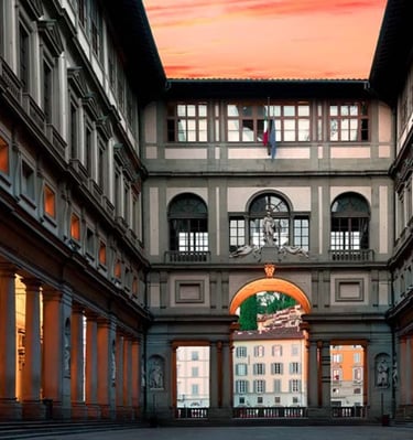 art, soul free travel, dolce far niente, galeria uffizi