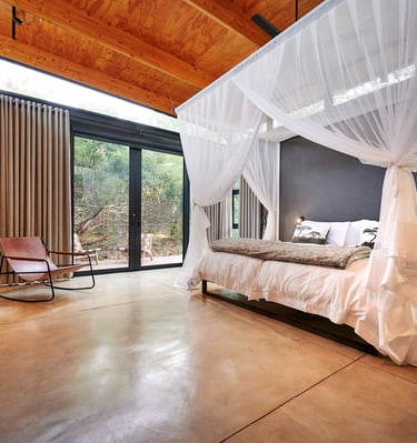 Colour Hardener Stone seamless floor — stylish, durable cement-based flooring for interiors and exteriors by Tswanacrete.