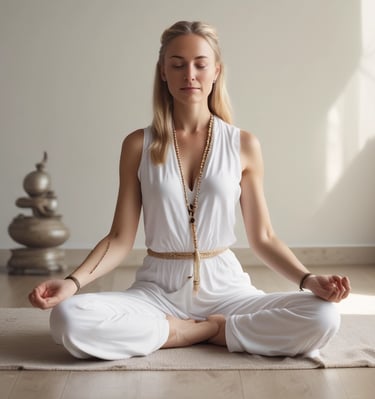 A group session focused on inner listening and stillness.