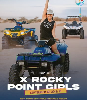 A wild ATV ride at Rocky Point.