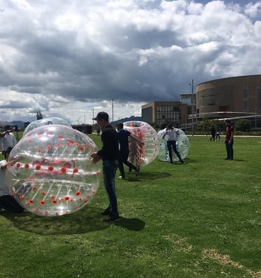 JUEGOS BUMPER BALL PARA ACTIVACION DE MARCA Y EVENTOS EBN GREENVILLE