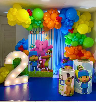 DECORACION PARA FIESTAS DE CUMPLEAÑOS EN GREENVILLE Y CAROLINA DEL SUR