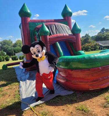 ALQUILER DE BOTARGAS Y SALTARINES PARA FIESTAS DE CUMPLEAÑOS EN GREENVILLE