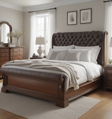 Best Value King Size Sleigh Bed affiliate link.