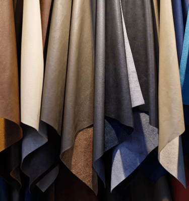 Export-quality buffalo leather hides—byproducts of ethical, halal meat processing in India.