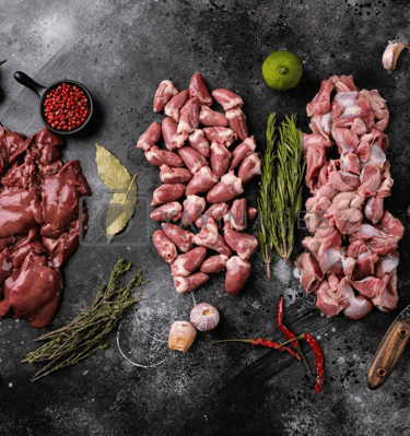 Fresh, halal-certified buffalo and goat meat—hygienically processed for global export.