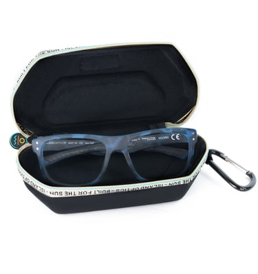 Eyeglass container case