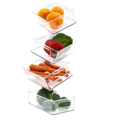 Reusable food container product image on white background