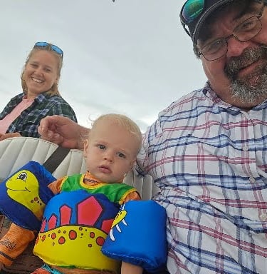 Youngest Angler, Children Welcome, Kids having fun