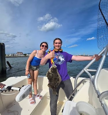Flounder, Shark Bite, Fluke