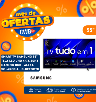 imagem de televisao smart tv samsung