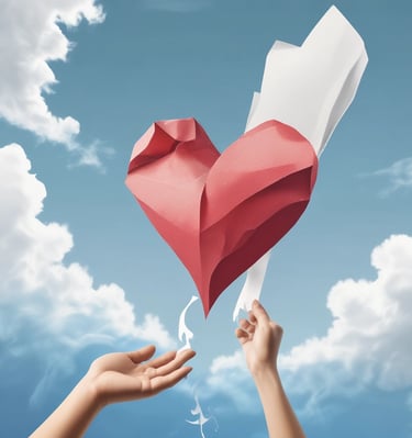 Delicate rose petals scattered gently on a wooden table, evoking tender emotions.