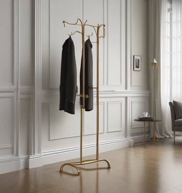 A cozy home office with a yellow theme, including a yellow chair, desk lamp, and couch. The workspace features a white desk with a shelf above it, decorated with a plant, framed quotes, and small photo frames. The floor is wooden, adding warmth to the space.