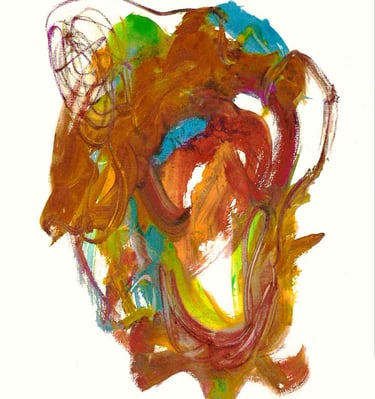 A picture of a piece of art on a white background