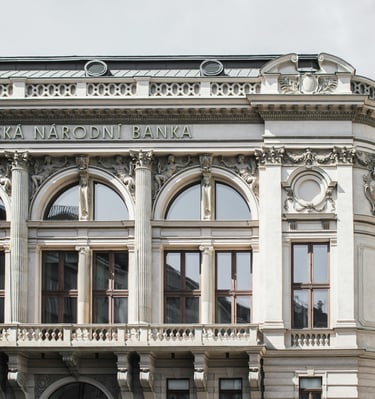 fachada de um banco