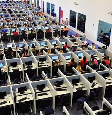 um callcenter por dentro
