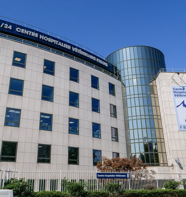 Photo du nouveau bâtiment du CHV Frégis