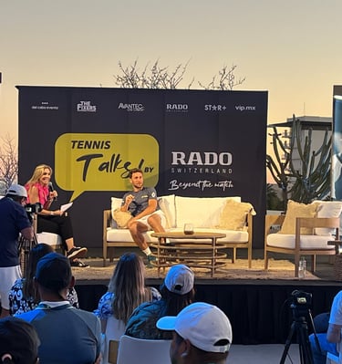 Foto del Tennis Talks de 2024