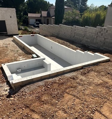 Création piscine sur Mus