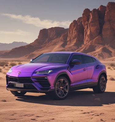 A family-friendly SUV with luggage on a road trip.