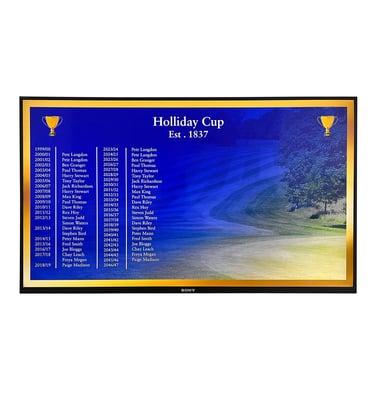 Digital Honours Board