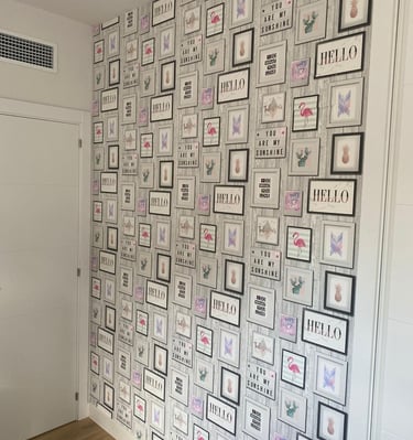 papel pintado mosaico Rivas Vaciamadrid