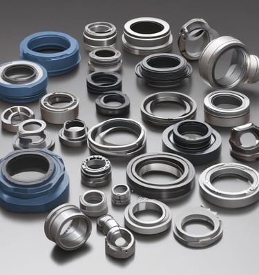 A collection of hydraulic and pneumatic supplies.