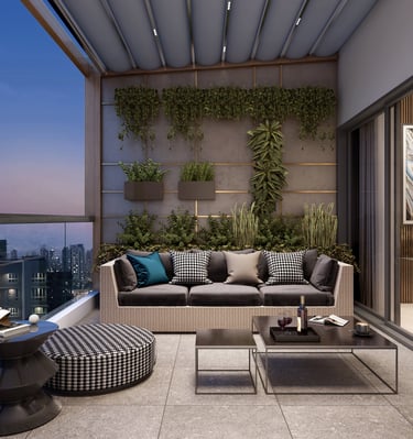 Ivory Terraces - Balcony View