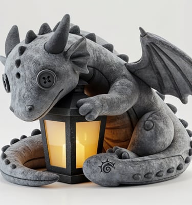 Imagen de un plushie creado con Whisk de Google