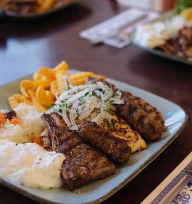 Korfu Grill essen