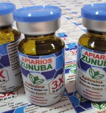 Apitoxin Inyectable Purificada Veneo de Abejas Injectable Apitoxin