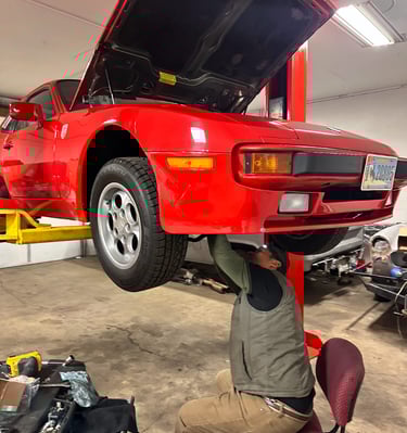 Steering Rack Repair on a Porsche