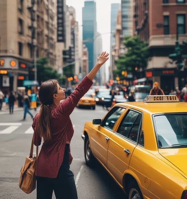 A professional organizing a business meeting in a modern office.