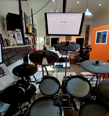 vue large du studio rosebirdstudio