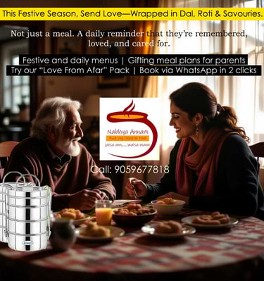 Festive Meal or Daily Meals by Nabhya Annam serves as a reminder that they are loved & cared for.