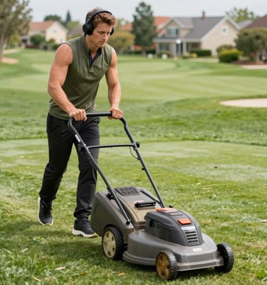 A group of four men in business attire are gathered around a table, examining documents laid out in front of them. They appear to be engaged in a discussion or meeting, with focused expressions and attentive body language.