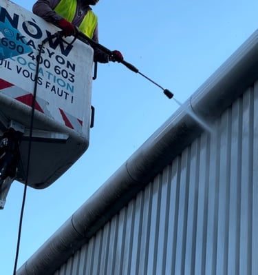 prestation de nettoyage de façade 