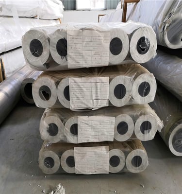 large and small production of large diameter aluminum tube