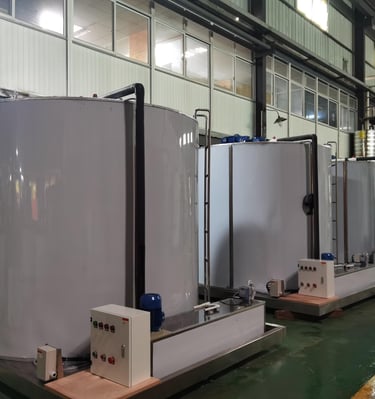 40 Ton day flake ice machine