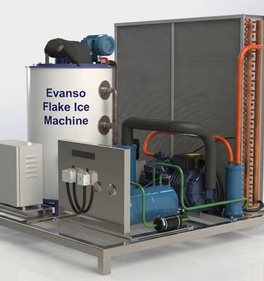 3 ton flake ice machine