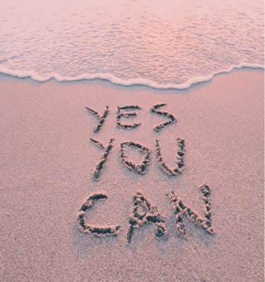 Message encourageant "Yes You Can" - Nathalie Collet Voix Son Vibration