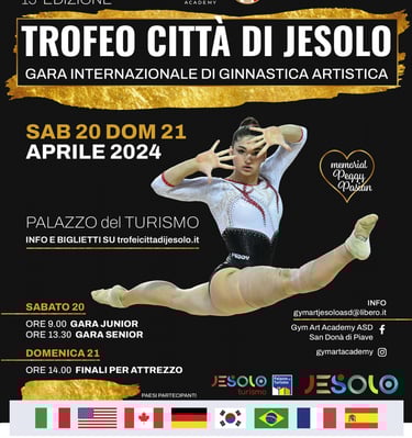Locandina Trofeo Città di Jesolo 2024