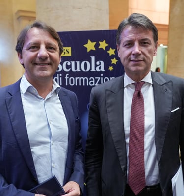 Pasquale Tridico Giuseppe Conte