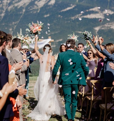 organisation de mariage dans les Alpes