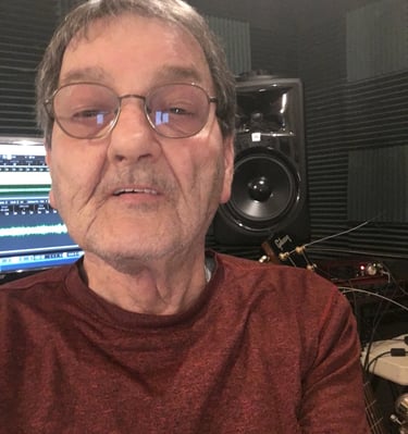 Me recording cancer healing music
