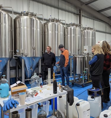 Association of foragers brewery experience at Otherworld brewing