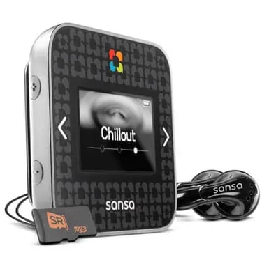 SanDisk Slot Radio Music Player