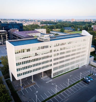 VC Prime, Kaunas, fasado valymo darbai